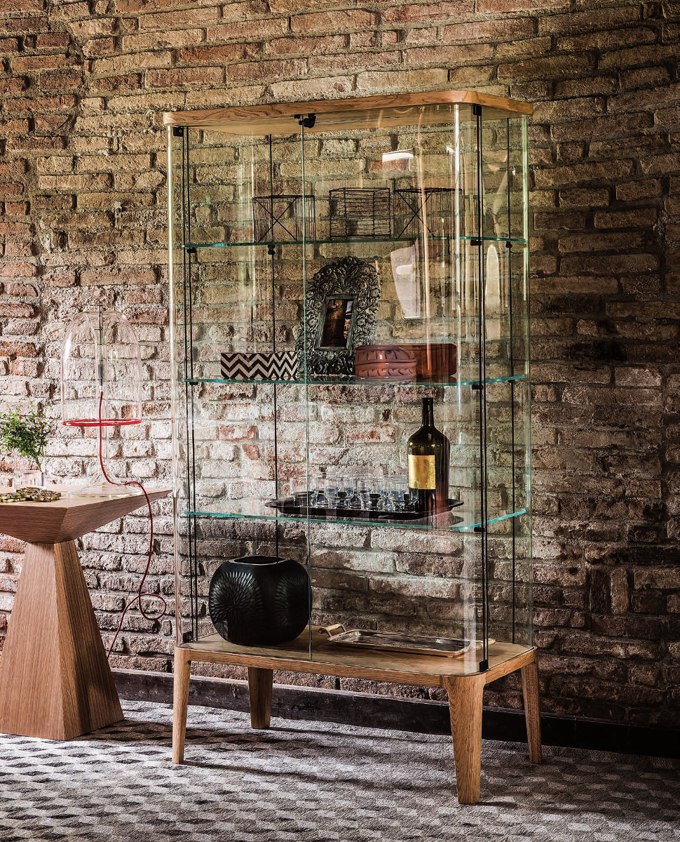 Cattelan - Vetrina in cristallo mod. Chantal