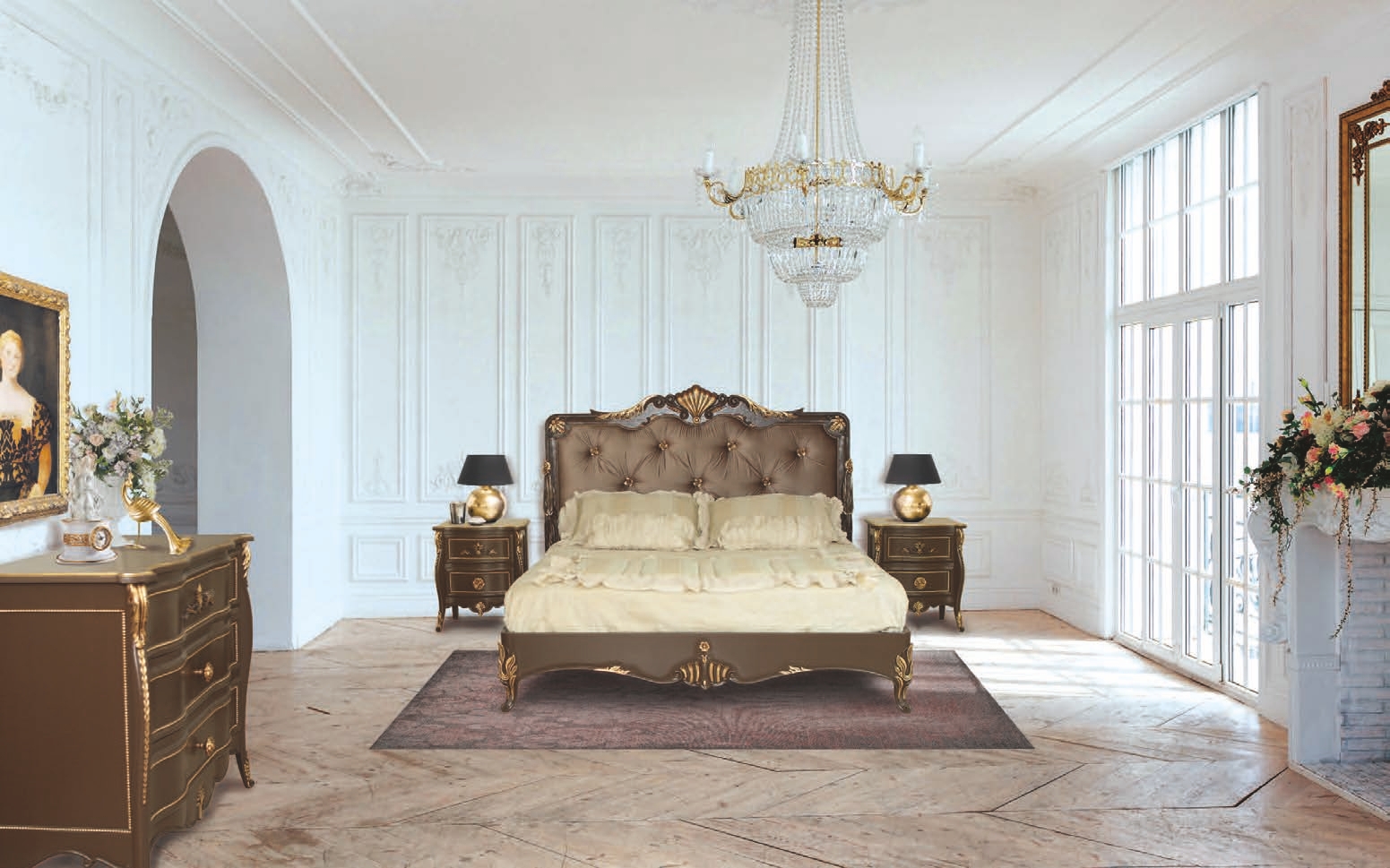 Arte Antiqua - Letto art. 2510/B