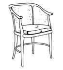 Annibale Colombo - Poltrona art. 1021 bis