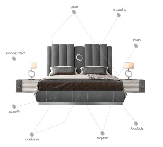 Caroti - Comodino Plateau 42