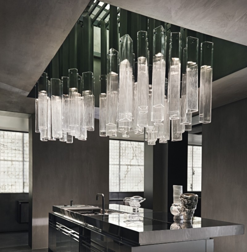 Henge - Lampadario Alloy